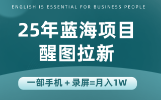 25年蓝海赛道，醒图APP拉新，一部手机一天轻松500+