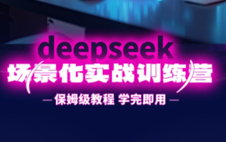 一舟老师·deepseek场景化实战训练营