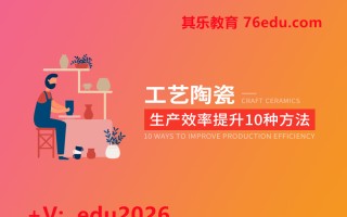 工艺陶瓷-生产效率提升10种方法（5集） mp4高清无水印视频教程网盘免费下载