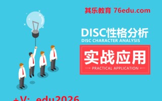 DISC性格分析实战应用（2集） mp4高清无水印视频教程网盘免费下载