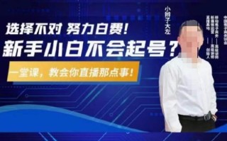 大左教您从0到1做直播带货，选择不对，努力白费，5小时课程搞定那点事，解决你起号问题