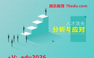 人才流失分析与应对 mp4高清无水印视频教程网盘免费下载