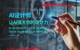 AI设计师-让AI强大你的设计力 mp4高清无水印视频教程网盘免费下载