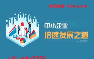 中小企业倍速发展之道（12集） mp4高清无水印视频教程网盘免费下载