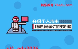升级个人未来核心竞争力的关键 mp4高清无水印视频教程网盘免费下载