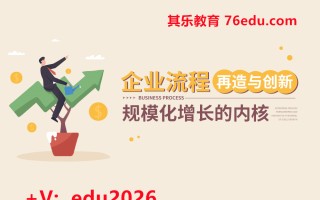 企业流程再造与创新-规模化增长的内核（7集） mp4高清无水印视频教程网盘免费下载