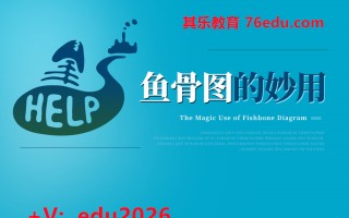 鱼骨图的妙用（3集） mp4高清无水印视频教程网盘免费下载