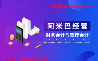 阿米巴经营-财务会计与管理会计（3集） mp4高清无水印视频教程网盘免费下载