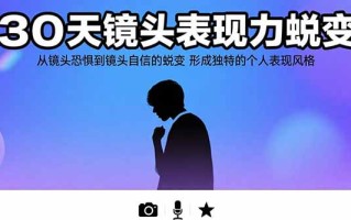 30天镜头表现力蜕变：从镜头恐惧到镜头自信的蜕变 形成独特的个人表现风格