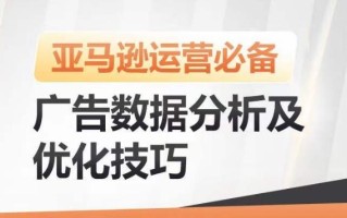亚马逊广告数据分析及优化技巧，高效提升广告效果，降低ACOS，促进销量持续上升