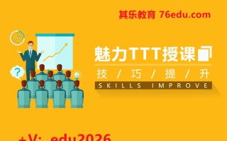 魅力TTT授课技巧提升（2集） mp4高清无水印视频教程网盘免费下载