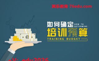 如何确定培训预算（2集） mp4高清无水印视频教程网盘免费下载