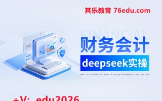 财务会计deepseek实操（2集） mp4高清无水印视频教程网盘免费下载