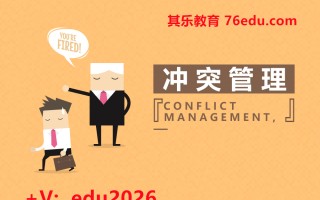 冲突管理（8集） mp4高清无水印视频教程网盘免费下载